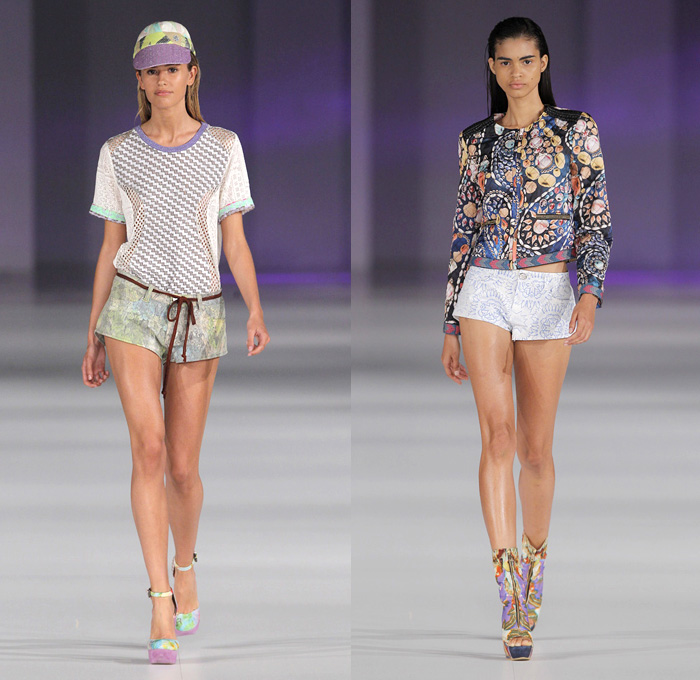 Custo Barcelona 2014 Spring Summer Womens Runway  Denim Jeans Fashion Week  Runway Catwalks, Fashion Shows, Season Collections Lookbooks > Fashion  Forward Curation < Trendcast Trendsetting Forecast Styles Spring Summer  Fall Autumn Winter Designer Brands