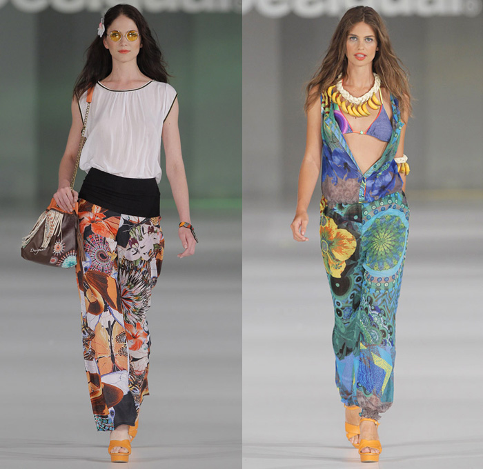 Desigual 2014 Spring Summer Womens Runway | Denim Jeans Fashion Week ...