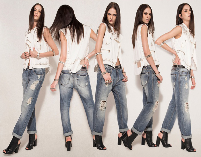 Ellus 2014 Summer Womens Denim Lookbook Collection - Rio de Janeiro Brazil Southern Hermisphere 2014 Verao Mulheres: Designer Denim Jeans Fashion: Season Collections, Runways, Lookbooks and Linesheets