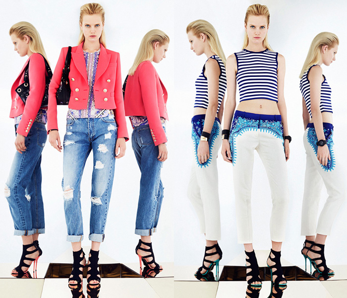 Emilio Pucci 2014 Resort Womens Presentation | Denim Jeans Fashion Week ...
