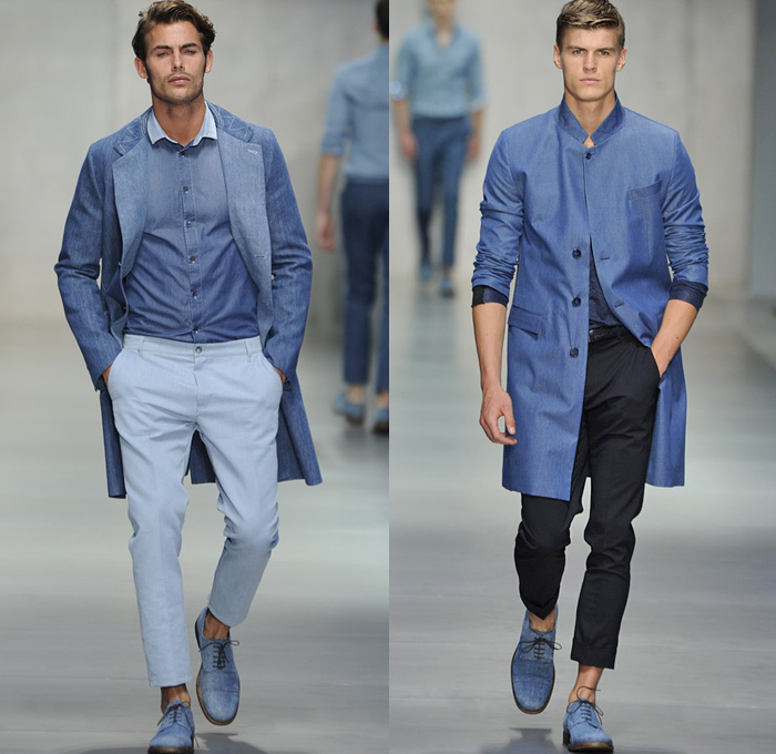 Ermanno Scervino 2014 Spring Summer Mens Runway Collection - Milan Italy Catwalk Fashion Show: Designer Denim Jeans Fashion: Season Collections, Runways, Lookbooks and Linesheets