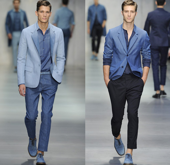 Ermanno Scervino 2014 Spring Summer Mens Runway Collection - Milan Italy Catwalk Fashion Show: Designer Denim Jeans Fashion: Season Collections, Runways, Lookbooks and Linesheets