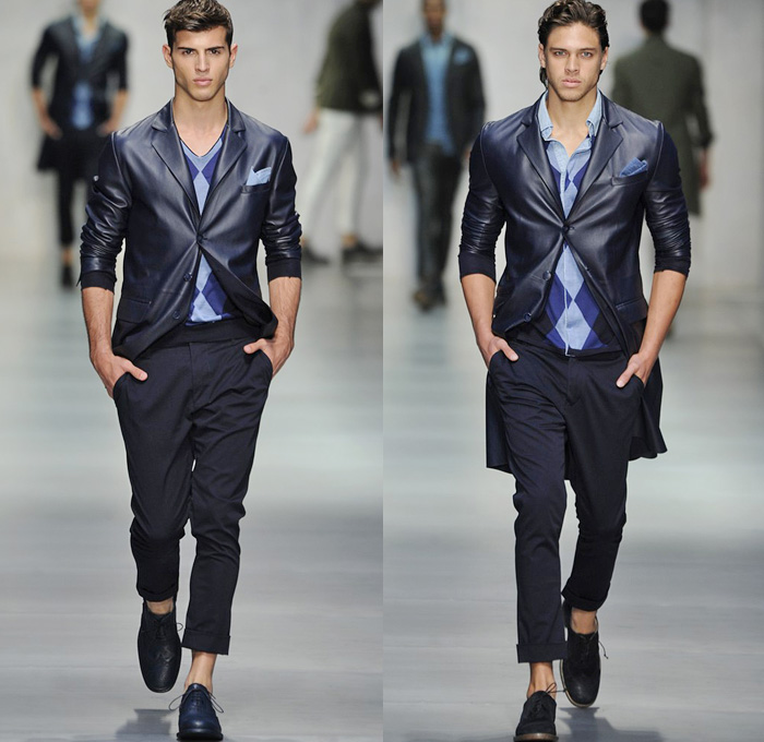 Ermanno Scervino 2014 Spring Summer Mens Runway Collection - Milan Italy Catwalk Fashion Show: Designer Denim Jeans Fashion: Season Collections, Runways, Lookbooks and Linesheets