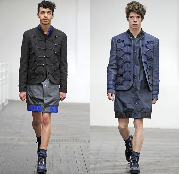 Julien David 2014 Spring Summer Mens Runway Collection - Mode A Paris Masculine Printemps Été 2014 Homme France Catwalk Fashion Show: Designer Denim Jeans Fashion: Season Collections, Runways, Lookbooks and Linesheets