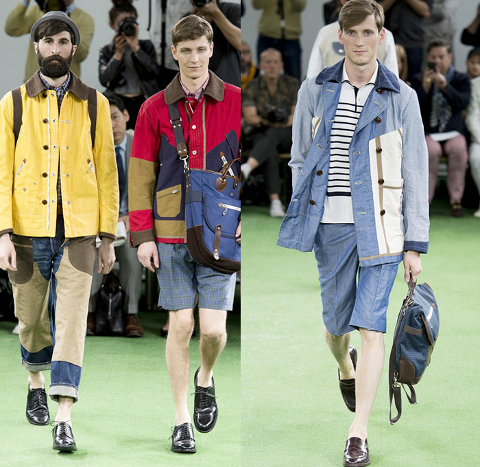 Junya Watanabe 2014 Spring Summer Mens Runway Collection | Denim Jeans ...