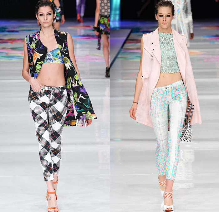 Just Cavalli 2014 Spring Summer Womens Runway | Denim Jeans Fashion ...