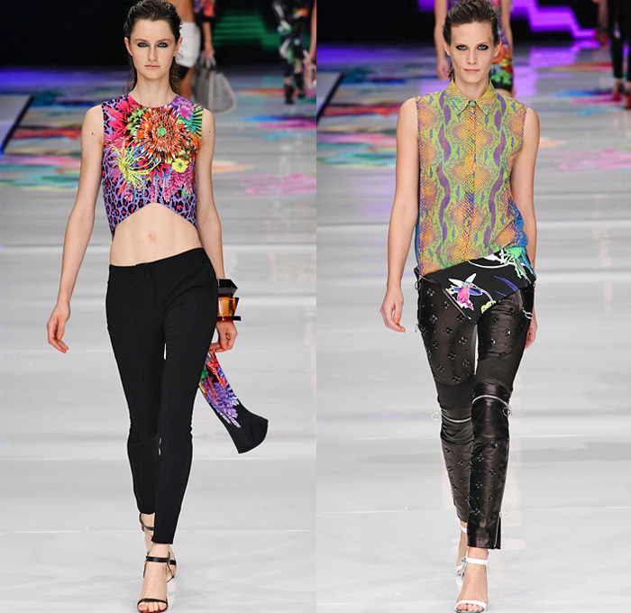 Just Cavalli 2014 Spring Summer Womens Runway | Denim Jeans Fashion ...