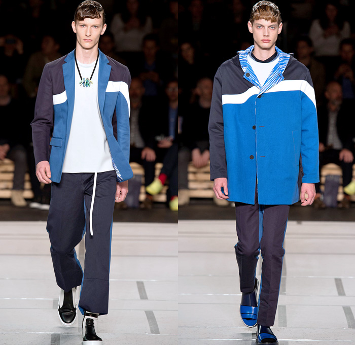 KENZO 2014 Spring Summer Mens Runway Collection - Mode A Paris Masculine Printemps Été 2014 Homme France Catwalk Fashion Show: Designer Denim Jeans Fashion: Season Collections, Runways, Lookbooks and Linesheets