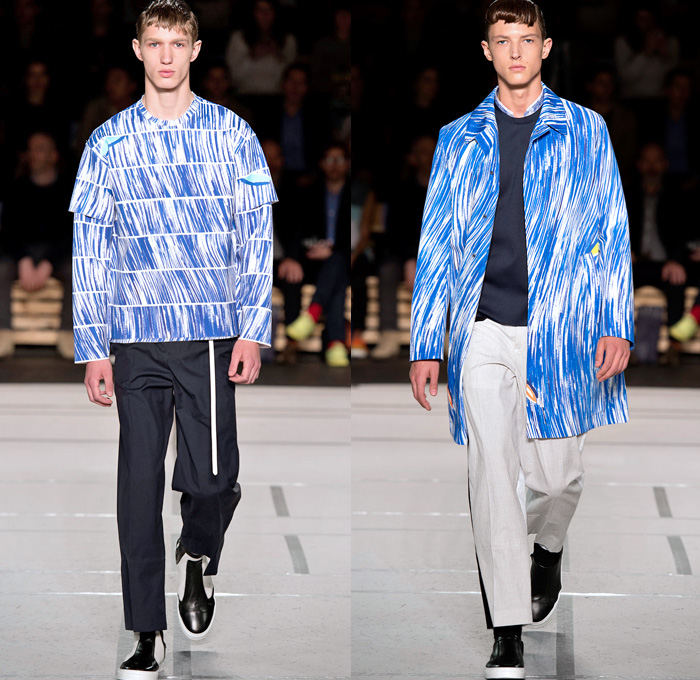 KENZO 2014 Spring Summer Mens Runway Collection - Mode A Paris Masculine Printemps Été 2014 Homme France Catwalk Fashion Show: Designer Denim Jeans Fashion: Season Collections, Runways, Lookbooks and Linesheets