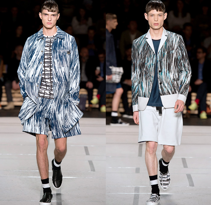 KENZO 2014 Spring Summer Mens Runway Collection - Mode A Paris Masculine Printemps Été 2014 Homme France Catwalk Fashion Show: Designer Denim Jeans Fashion: Season Collections, Runways, Lookbooks and Linesheets