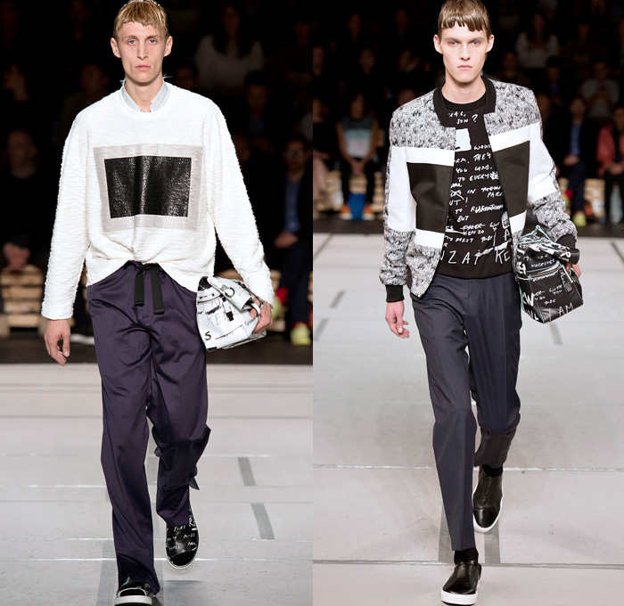 KENZO 2014 Spring Summer Mens Runway Collection - Mode A Paris Masculine Printemps Été 2014 Homme France Catwalk Fashion Show: Designer Denim Jeans Fashion: Season Collections, Runways, Lookbooks and Linesheets