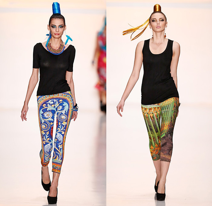 ROB-ART 2014 Spring Summer Womens Show | Denim Jeans Fashion Week ...