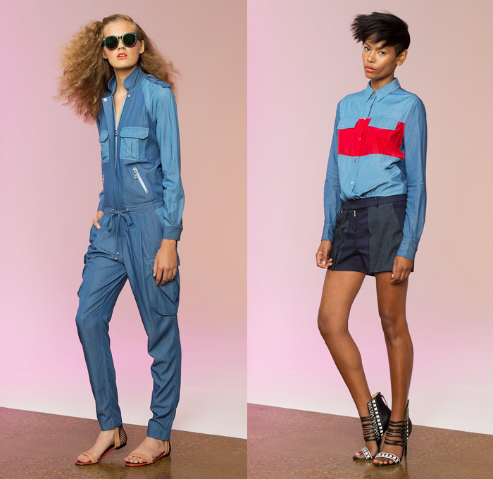 L.A.M.B. 2014 Spring Womens Presentation - L.A.M.B. by Gwen Stefani - New York Fashion Week: Designer Denim Jeans Fashion: Season Collections, Runways, Lookbooks and Linesheets