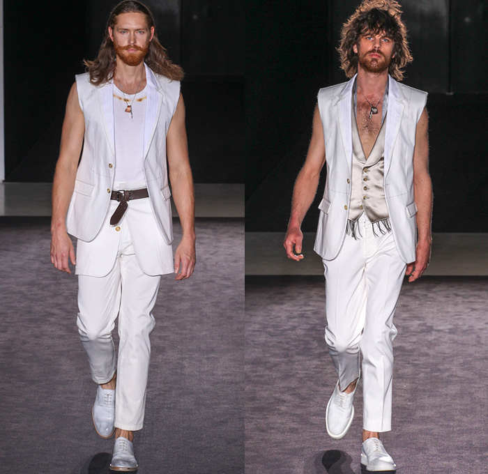 Maison Martin Margiela 2014 Spring Summer Mens Runway Collection - Mode A Paris Masculine Printemps Été 2014 Homme France Catwalk Fashion Show: Designer Denim Jeans Fashion: Season Collections, Runways, Lookbooks and Linesheets