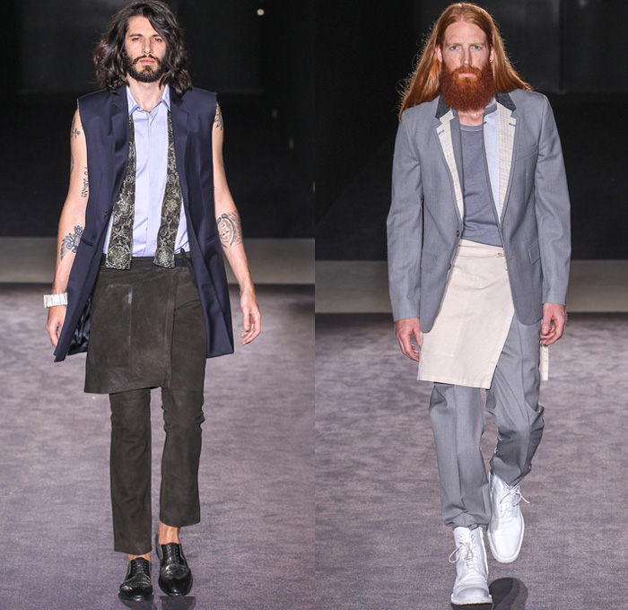 Maison Martin Margiela 2014 Spring Summer Mens Runway Collection - Mode A Paris Masculine Printemps Été 2014 Homme France Catwalk Fashion Show: Designer Denim Jeans Fashion: Season Collections, Runways, Lookbooks and Linesheets