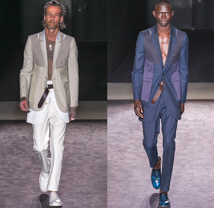 Maison Martin Margiela 2014 Spring Summer Mens Runway Collection - Mode A Paris Masculine Printemps Été 2014 Homme France Catwalk Fashion Show: Designer Denim Jeans Fashion: Season Collections, Runways, Lookbooks and Linesheets