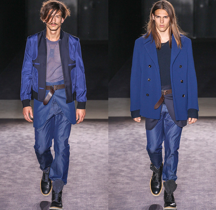 Maison Martin Margiela 2014 Spring Summer Mens Runway Collection - Mode A Paris Masculine Printemps Été 2014 Homme France Catwalk Fashion Show: Designer Denim Jeans Fashion: Season Collections, Runways, Lookbooks and Linesheets