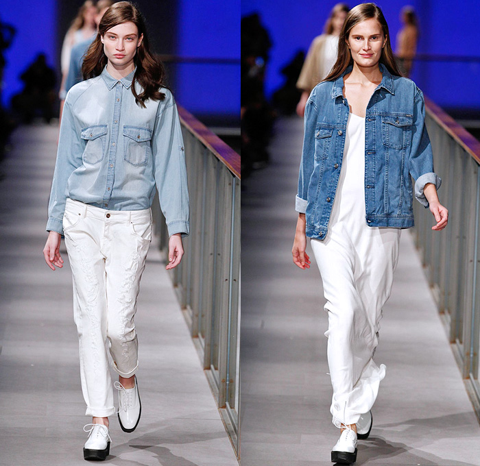 MANGO 2014 Spring Summer Womens Runway | Denim Jeans Fashion Week ...