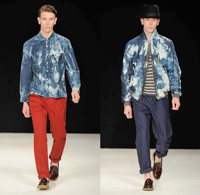 Oliver Spencer 2014 Spring Summer Mens Runway | Denim Jeans Fashion ...