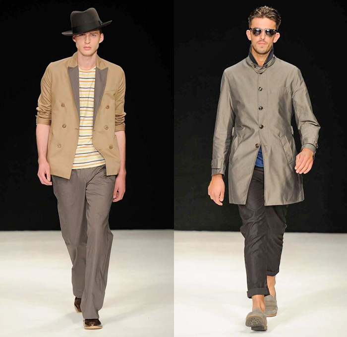 Oliver Spencer Menswear Fashion Show, Collection Spring Summer