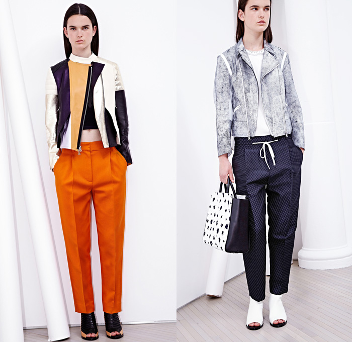 3.1 Phillip Lim 2014 Resort Womens Presentation - Cruise Collection Pre Spring: Designer Denim Jeans Fashion: Season Collections, Runways, Lookbooks and Linesheets