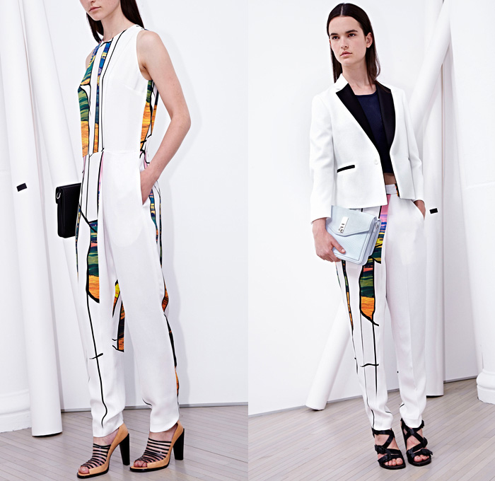 3.1 Phillip Lim 2014 Resort Womens Presentation - Cruise Collection Pre Spring: Designer Denim Jeans Fashion: Season Collections, Runways, Lookbooks and Linesheets