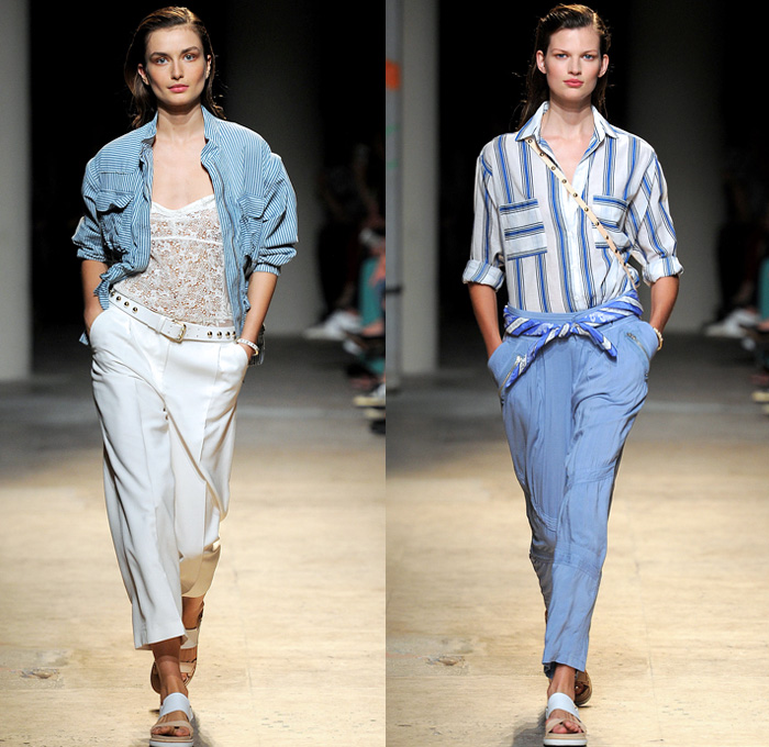 Paul & Joe 2014 Spring Summer Womens Show | Denim Jeans Fashion Week ...