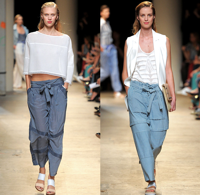 Paul & Joe 2014 Spring Summer Womens Show | Denim Jeans Fashion Week ...