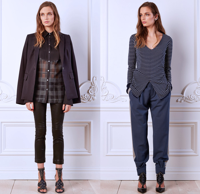 Rachel Roy 2014 Spring Womens Presentation - New York Fashion Week - Pair of Wings One Piece Jumpsuit Romper ShirtDress White Denim Jeans 3D Cutout: Designer Denim Jeans Fashion: Season Collections, Runways, Lookbooks and Linesheets
