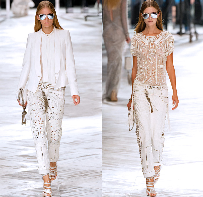 Roberto Cavalli 2014 Spring Summer Womens Runway | Denim Jeans Fashion ...