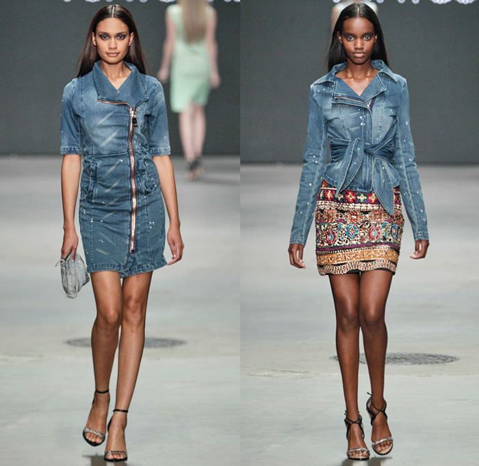 2LOVETONYCOHEN by Tony Cohen 2014 Spring Summer Womens Runway Collection - Amsterdam Fashion Week: Designer Denim Jeans Fashion: Season Collections, Runways, Lookbooks and Linesheets