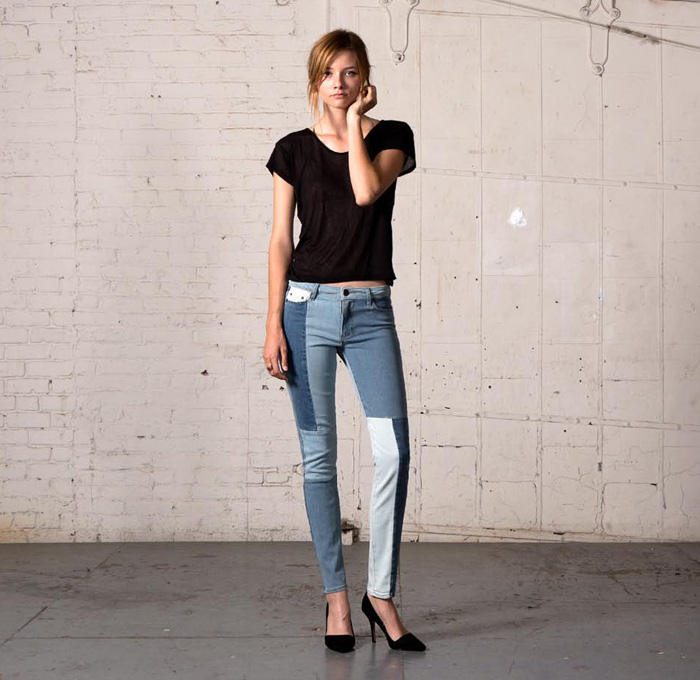 Pinns Super Stretch Jeggings Mid Denim | Cilento Designer Wear