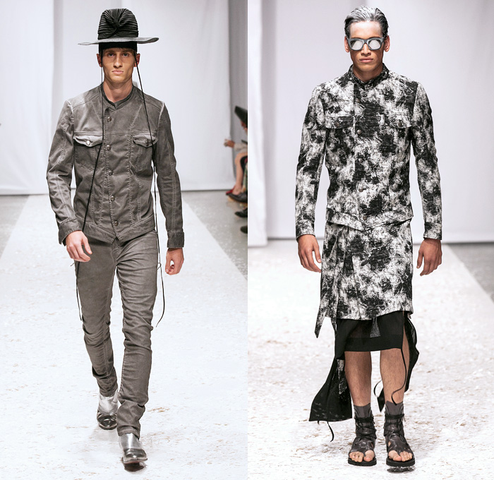 TOM REBL 2014 Spring Summer Mens Runway Collection - Milan Italy Catwalk Fashion Show: Designer Denim Jeans Fashion: Season Collections, Runways, Lookbooks and Linesheets