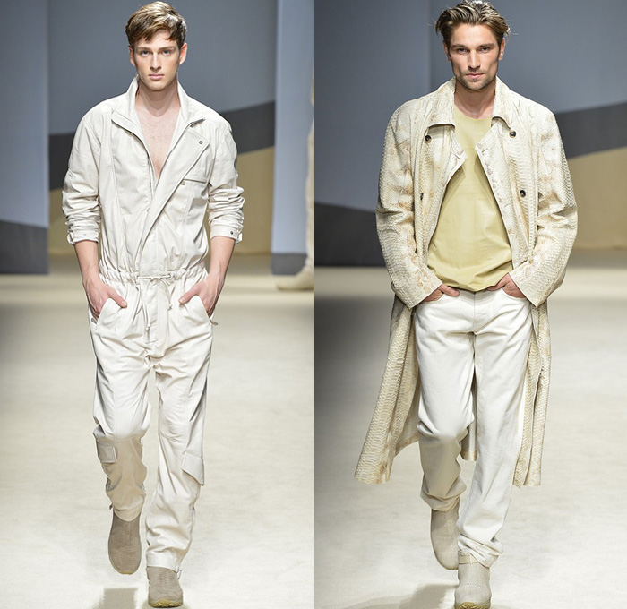 Trussardi 2014 Spring Summer Mens Runway Collection - Milan Italy Catwalk Fashion Show: Designer Denim Jeans Fashion: Season Collections, Runways, Lookbooks and Linesheets