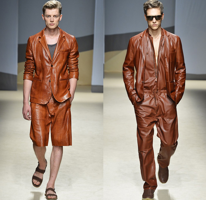 Trussardi 2014 Spring Summer Mens Runway Collection - Milan Italy Catwalk Fashion Show: Designer Denim Jeans Fashion: Season Collections, Runways, Lookbooks and Linesheets