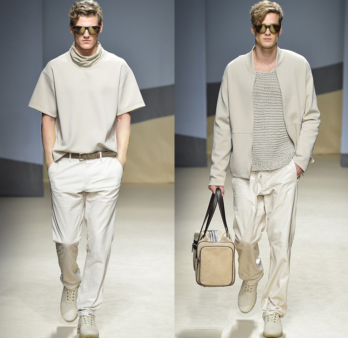 Trussardi 2014 Spring Summer Mens Runway Collection - Milan Italy Catwalk Fashion Show: Designer Denim Jeans Fashion: Season Collections, Runways, Lookbooks and Linesheets