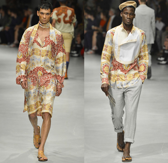 Vivienne Westwood 2014 Spring Summer Mens Runway Collection - Milan Italy Catwalk Fashion Show: Designer Denim Jeans Fashion: Season Collections, Runways, Lookbooks and Linesheets