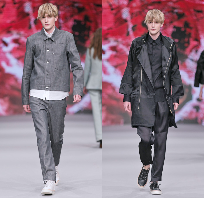 Whyred 2014 Spring Summer Mens Runway Collection - Mercedes-Benz Fashion Week Stockholm Sweden Vår Sommar - Through A Glass Darkly: Designer Denim Jeans Fashion: Season Collections, Runways, Lookbooks and Linesheets