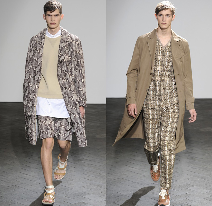 Wooyoungmi 2014 Spring Summer Mens Runway Collection - Mode A Paris Masculine Printemps Été 2014 Homme France Catwalk Fashion Show: Designer Denim Jeans Fashion: Season Collections, Runways, Lookbooks and Linesheets