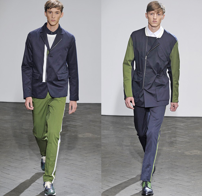 Wooyoungmi 2014 Spring Summer Mens Runway Collection - Mode A Paris Masculine Printemps Été 2014 Homme France Catwalk Fashion Show: Designer Denim Jeans Fashion: Season Collections, Runways, Lookbooks and Linesheets