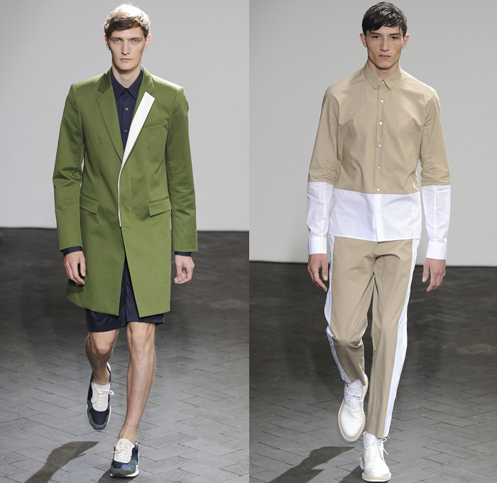 Wooyoungmi 2014 Spring Summer Mens Runway Collection - Mode A Paris Masculine Printemps Été 2014 Homme France Catwalk Fashion Show: Designer Denim Jeans Fashion: Season Collections, Runways, Lookbooks and Linesheets