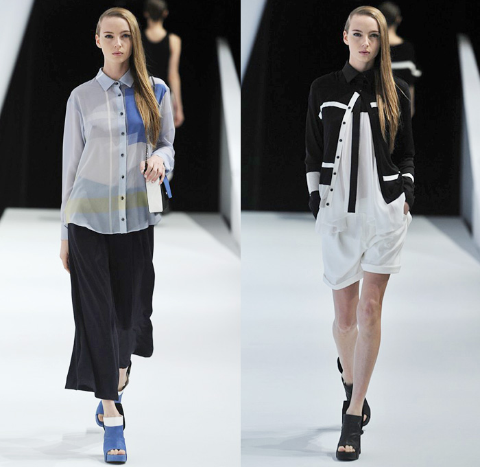 Yasutoshi Ezumi 2014 Spring Summer Womens | Denim Jeans Fashion Week ...