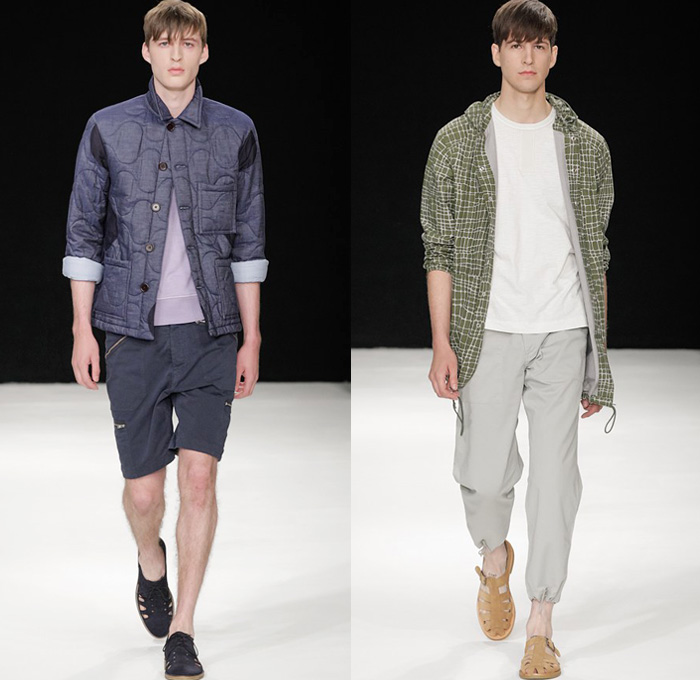 YMC 2014 Spring Summer Mens Runway - London Collections Men You Must Create Fashion Show Catwalk: Designer Denim Jeans Fashion: Season Collections, Runways, Lookbooks and Linesheets
