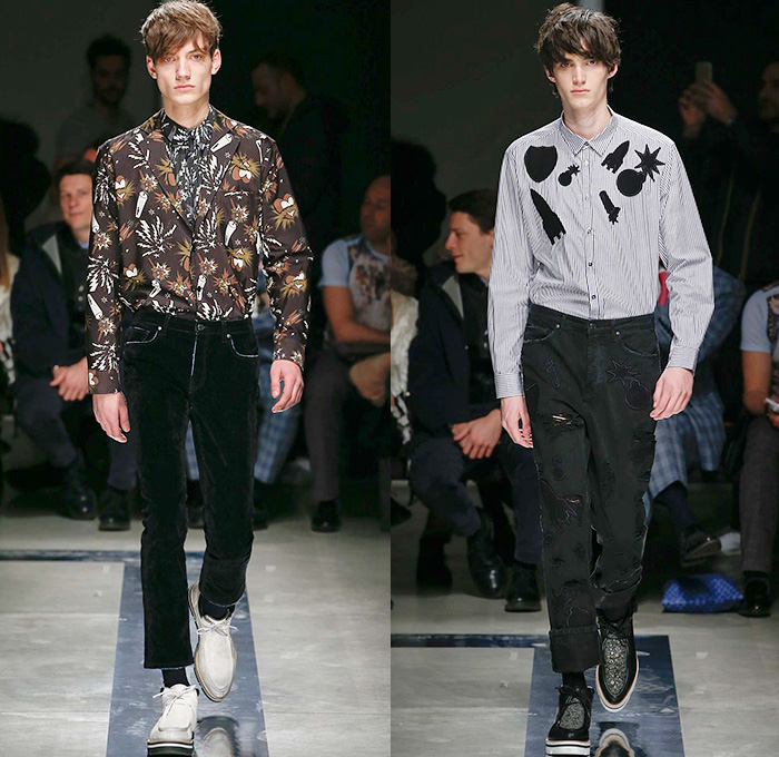 MSGM 2015-2016 Fall Autumn Winter Mens Runway | Denim Jeans Fashion ...