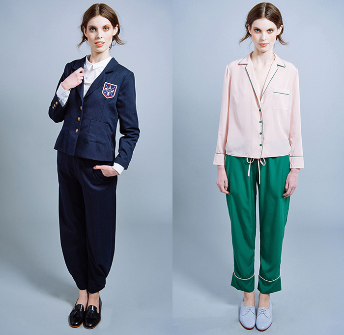 Rachel Antonoff 2015-2016 Fall Autumn Winter Womens Looks | Denim Jeans ...