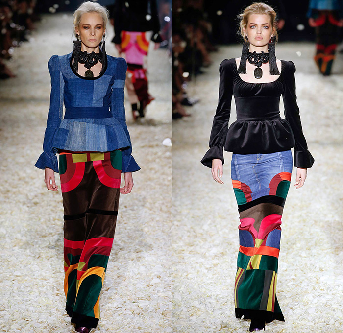 Tom Ford Fall 2015 Runway Patchwork Denim Collection - Denimandjeans, Global Trends, News and Reports