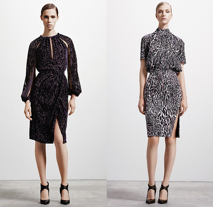 Altuzarra 2015 Pre Fall Autumn Womens Lookbook Presentation - Military Parka Cargo Lace Up Furry Grommets Wrap Drapery Animal Leopard Dress Coat Army Cargo Pockets Tankdress Gladiators Skirt Frock Blazer Outerwear Onesie Jumpsuit Coveralls Playsuit White Ensemble Belted Waist Quilted Jacquard Hunting Hiking Outdoors Silk Goatskin Pencil Skirt Embroidery Ornamental Blouse Embellishments Shirtdress Animal Spots