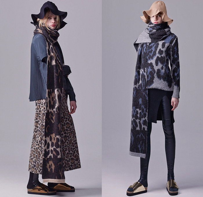 Sacai Luck 2015 Pre Fall Autumn Womens Looks Presentation | Denim Jeans ...