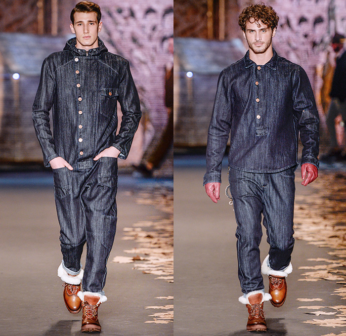 Cavalera 2015 Winter Mens Runway  Denim Jeans Fashion Week Runway