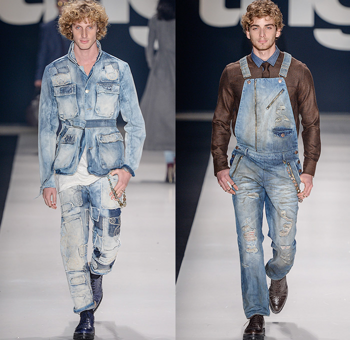 TNG 2015 Winter Mens Runway  Denim Jeans Fashion Week Runway